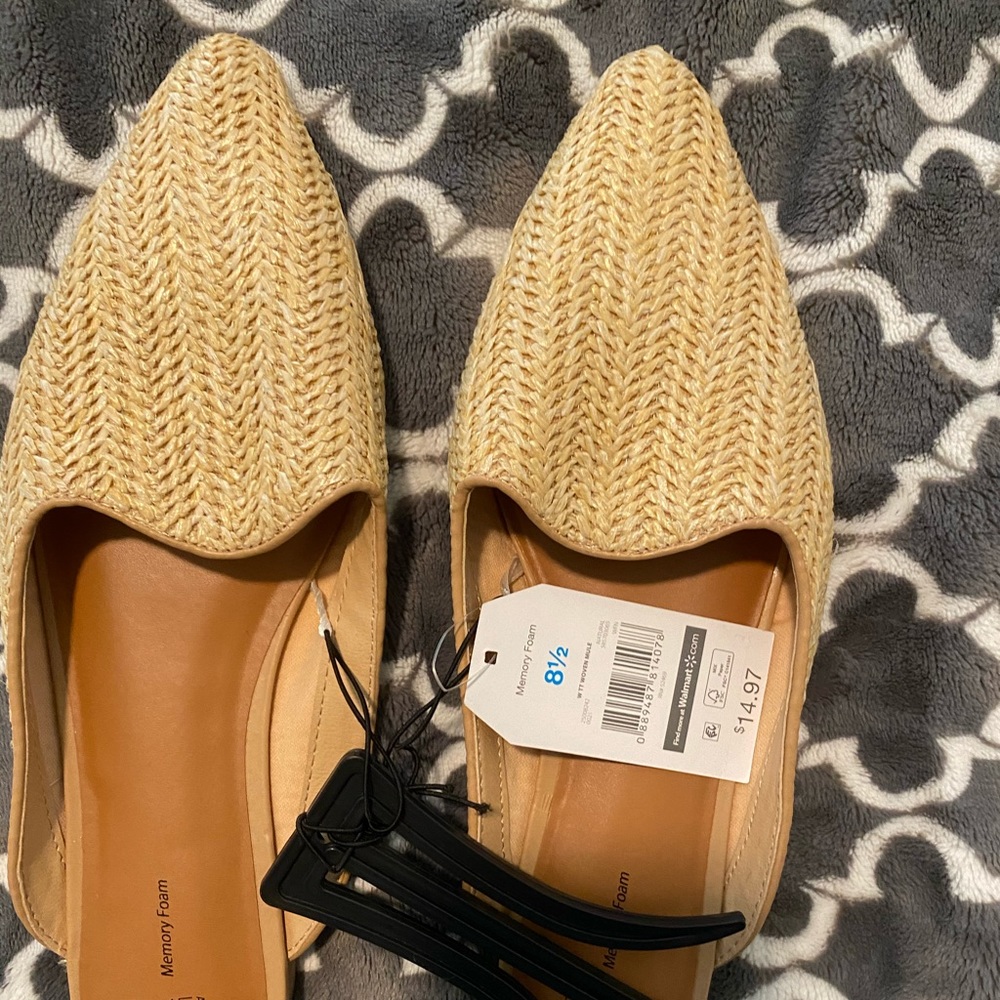 Time and tru woven mules